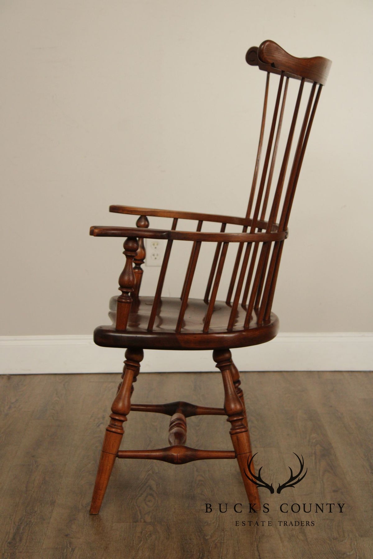 Vintage Quality Bench Made Windsor Armchair