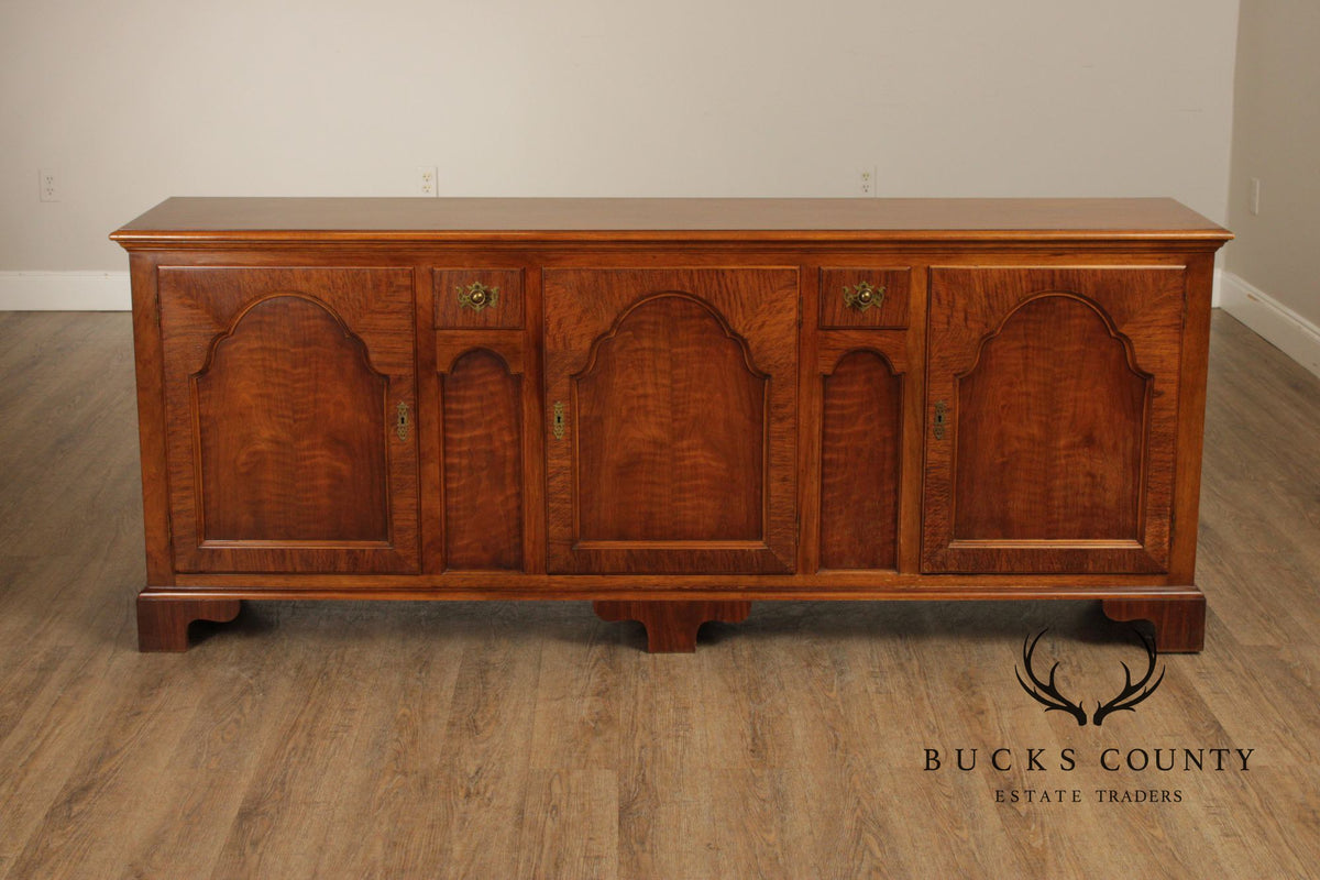 Baker Milling Road Georgian Style Walnut Buffet Sideboard