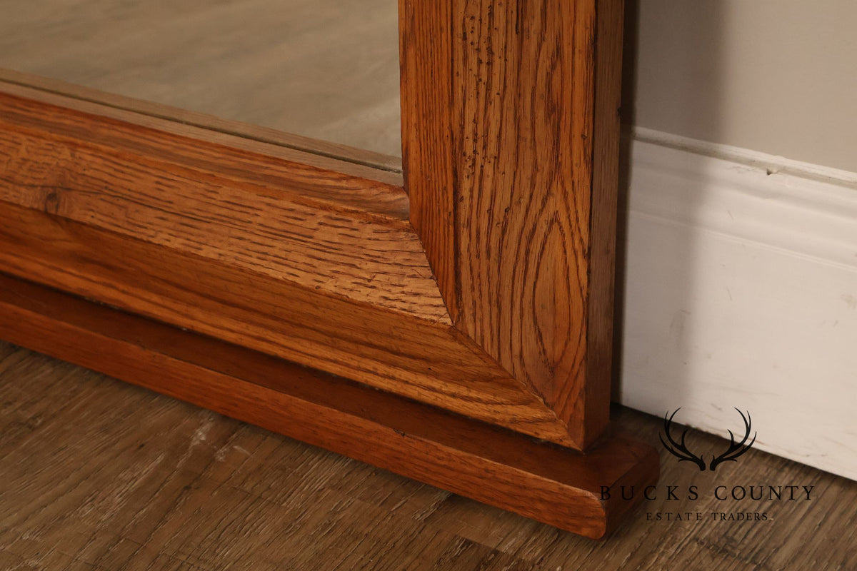 Broyhill Attic Heirlooms Rustic Oak Dresser Mirror