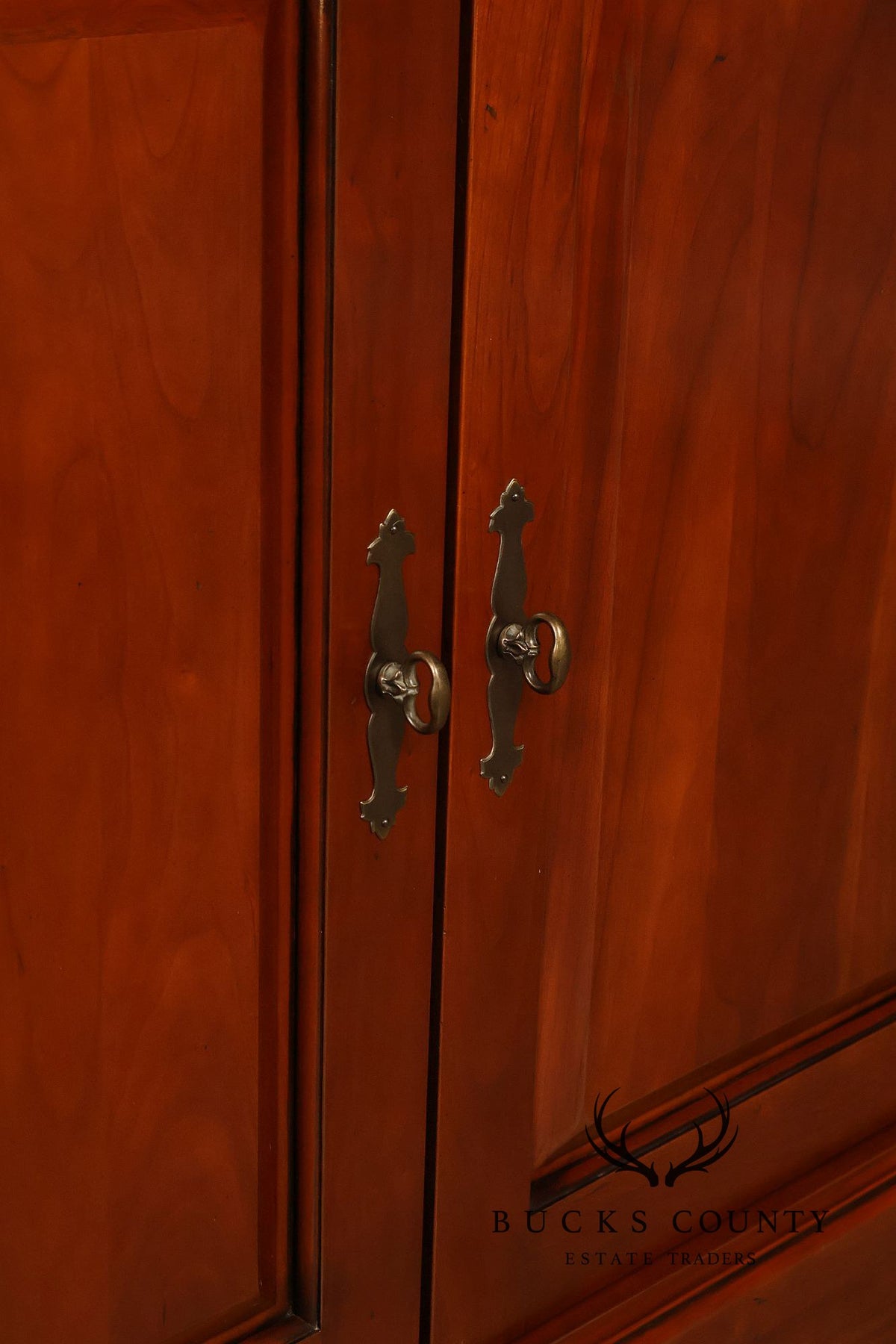 Harden Chippendale Style Cherry Library Bookcase