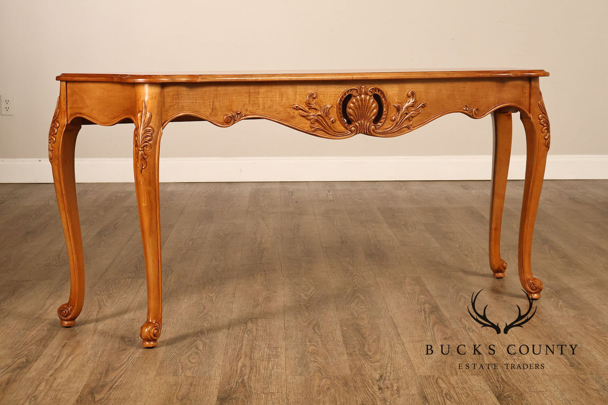 Ethan Allen Legacy Collection French Country Style Narrow Console Table
