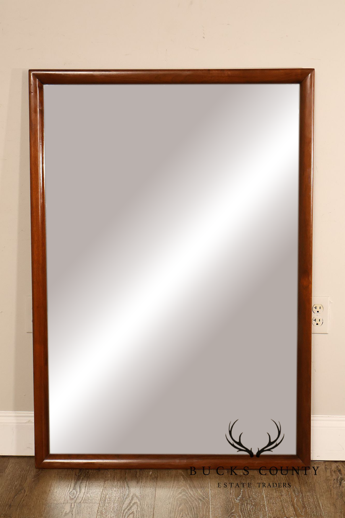 Martinsville Mid Century Modern Walnut Credenza Mirror