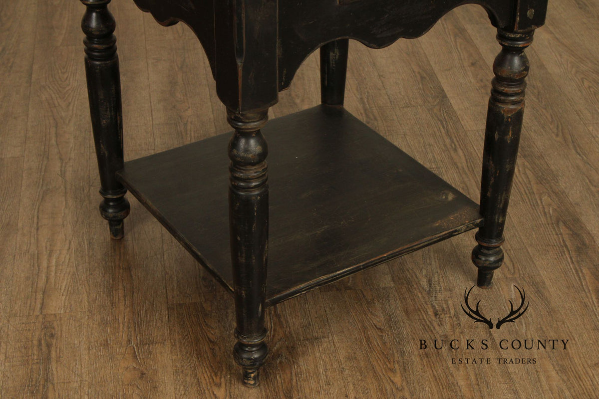 Farmhouse Stye Round Counter Height Table