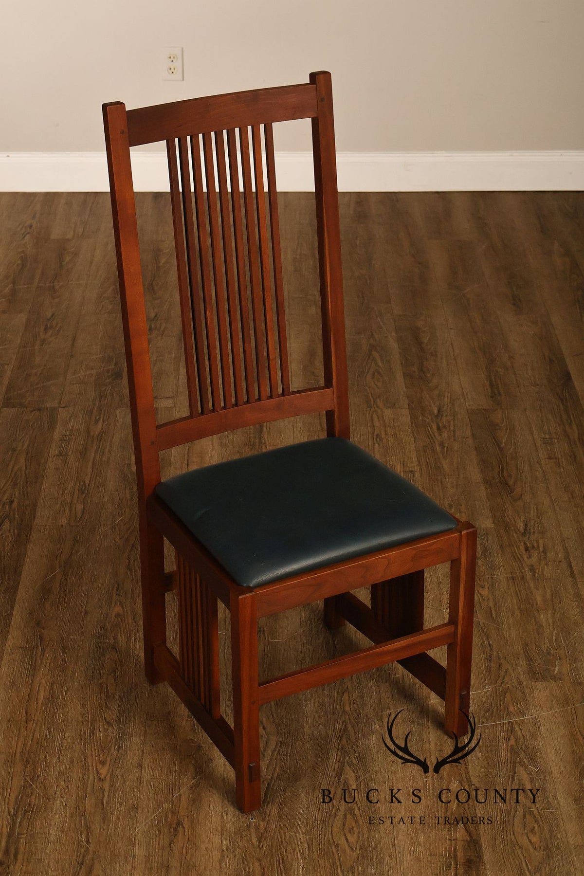 Stickley Mission Collection Cherry Spindle Dining Chair