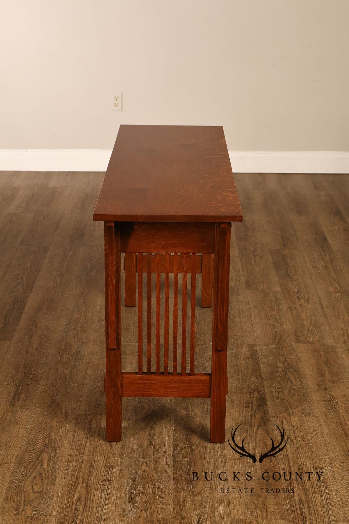 Stickley Mission Collection Oak Sofa Table
