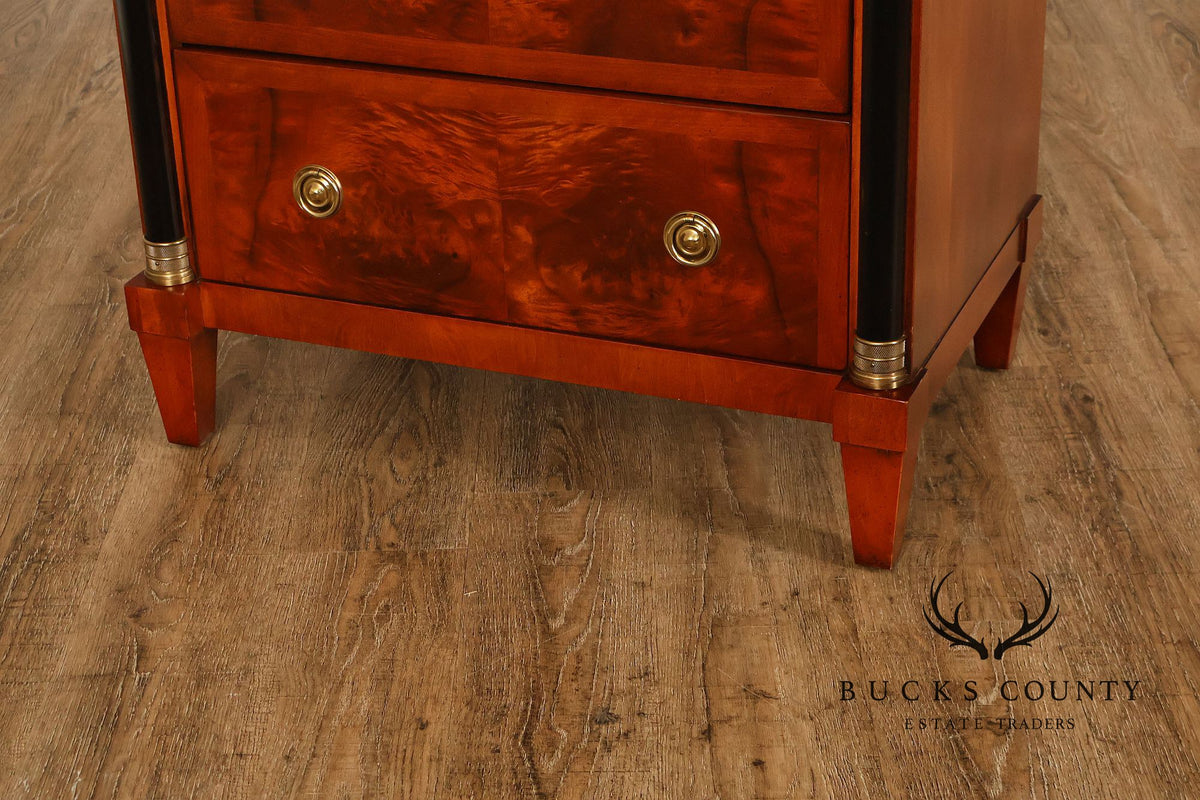 Century Furniture Biedermeier Style Mahogany Nightstand
