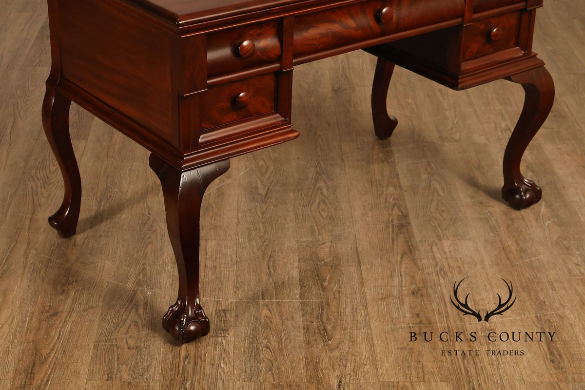 Antique John Wanamaker Mahogany Writing Desk