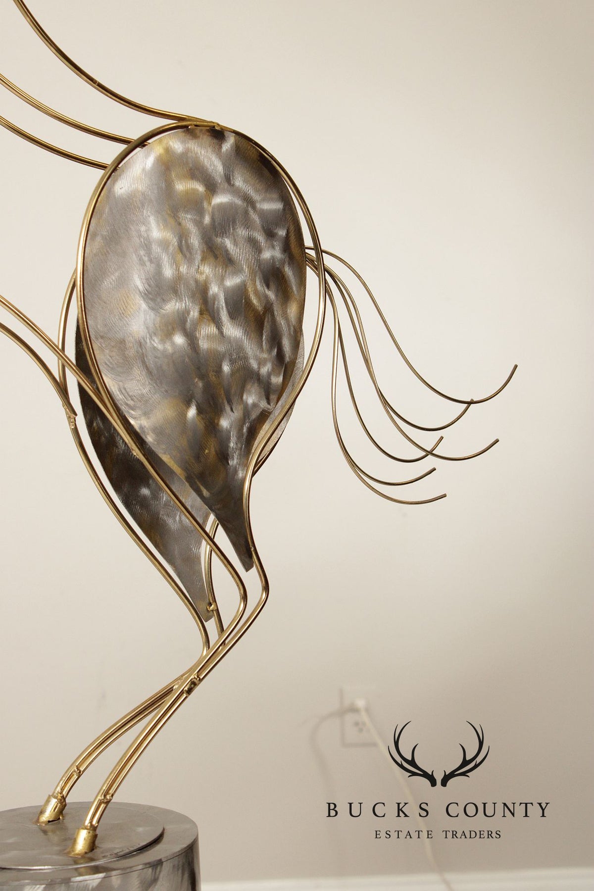 Curtis Jere Post Modern Rearing Horse Sculpture
