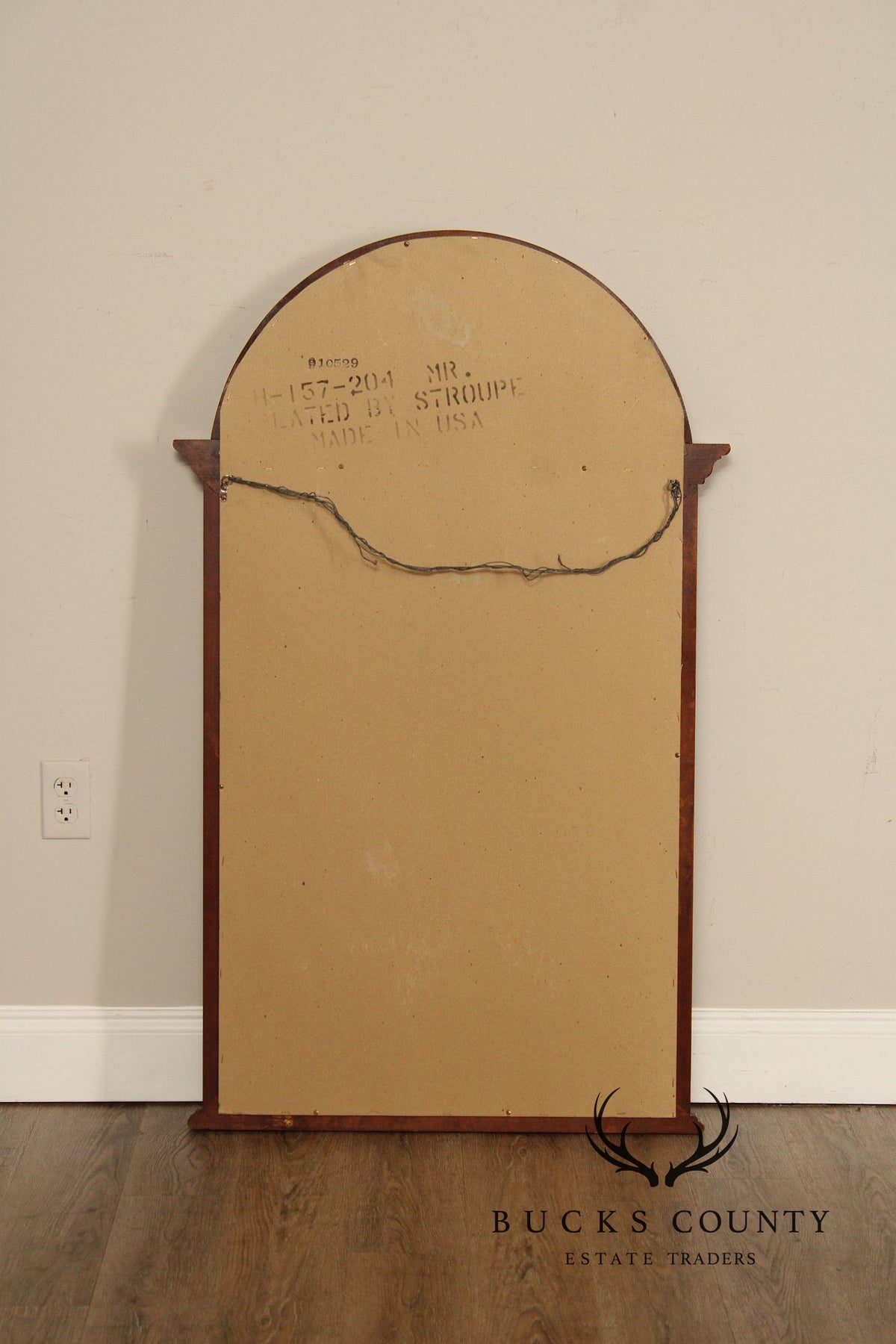 Lexington Traditional Cherry Frame Wall Mirror