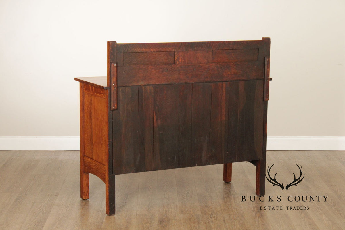 L. & J.G. Stickley Antique Mission Oak Sideboard