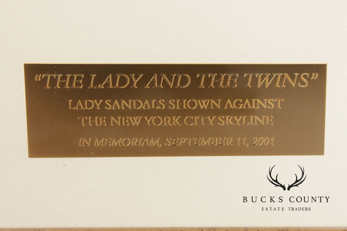 'The Lady and the Twins' Photographic Print
