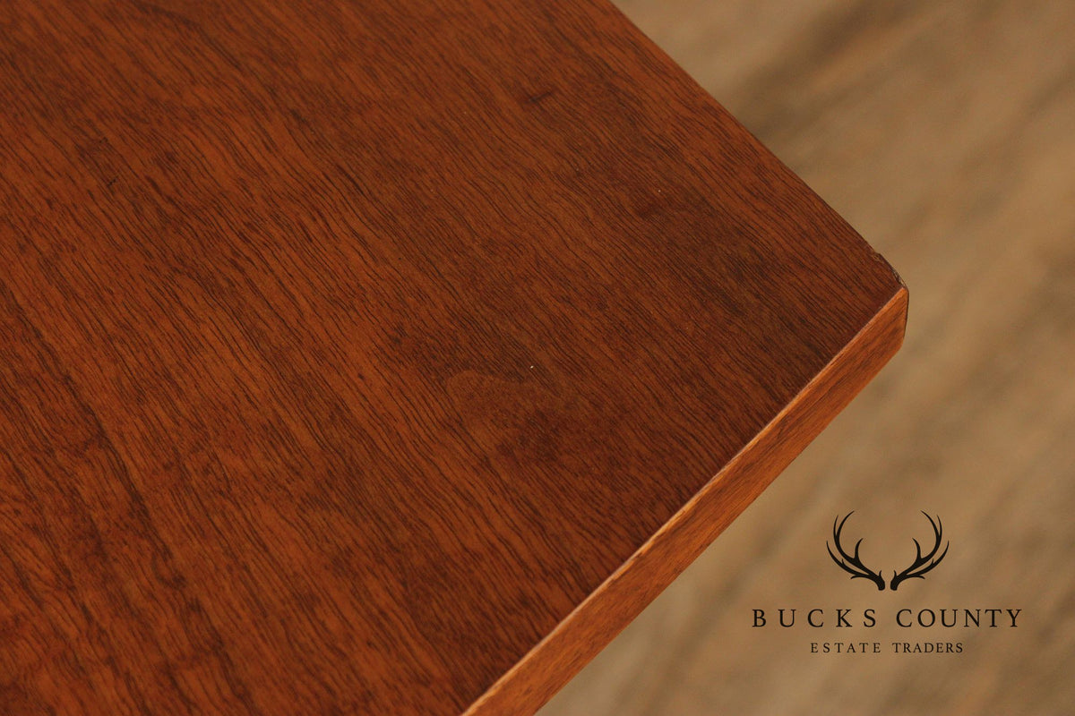 Lane 'Tuxedo' Mid Century Modern Extendable Walnut Dining Table