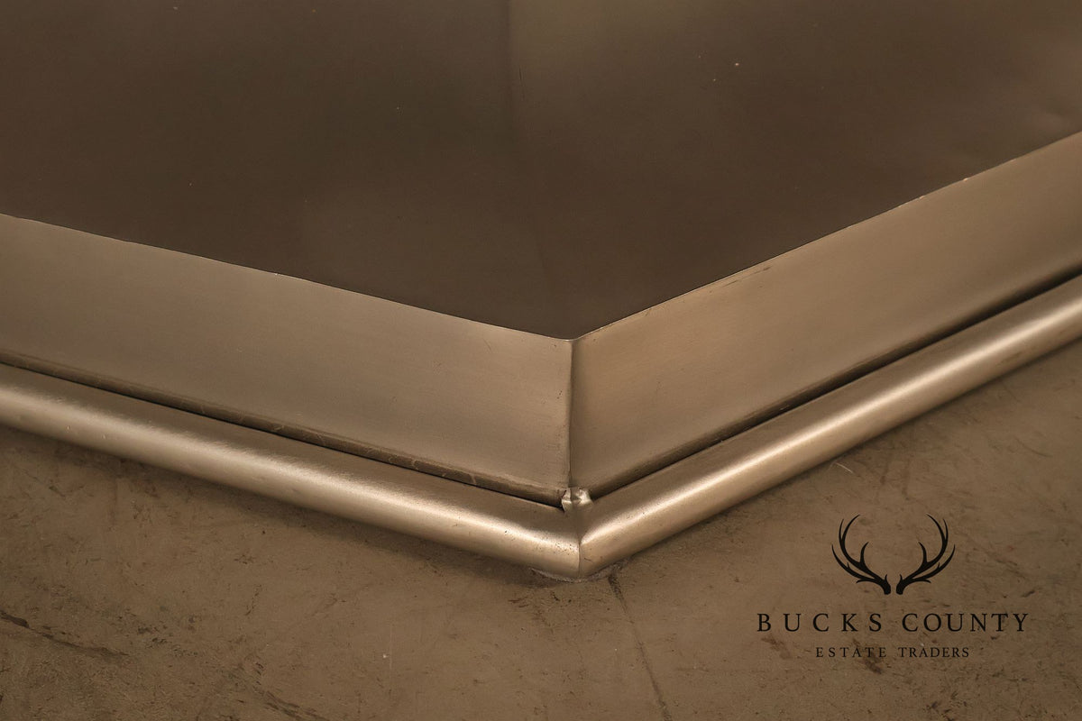 Restoration Hardware '1940s Belgian Metal' Dining Table