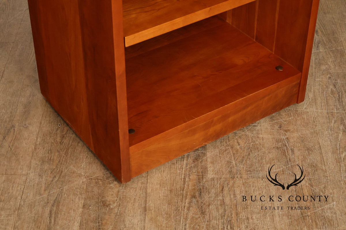 Stickley Mission Collection Pair of Cherry Bookcases