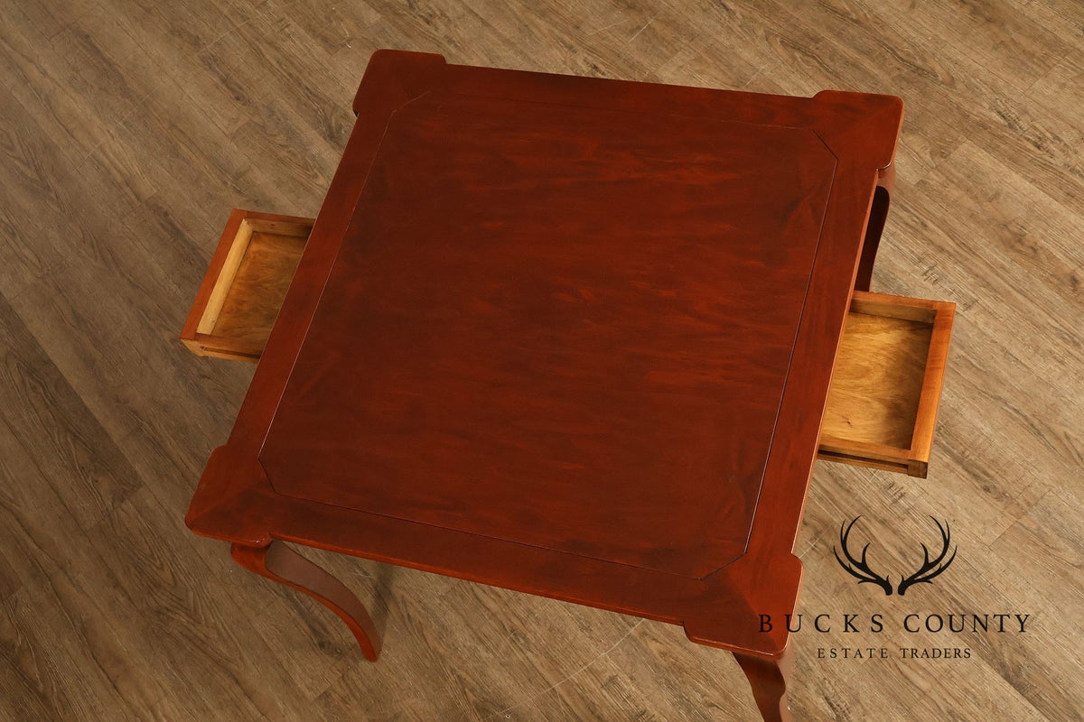 French Louis XV Style Card Table