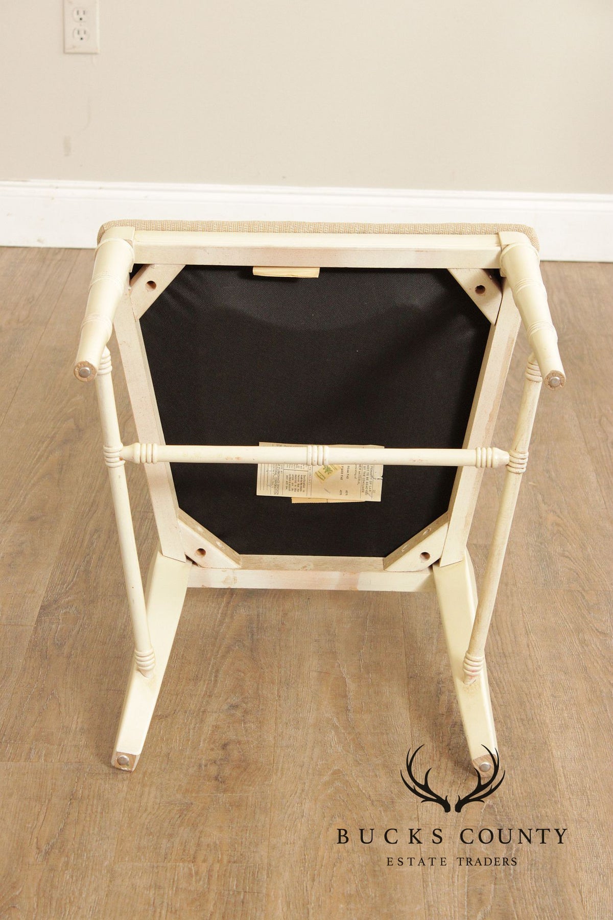 Drexel Heritage Vintage Faux Bamboo Side Chair