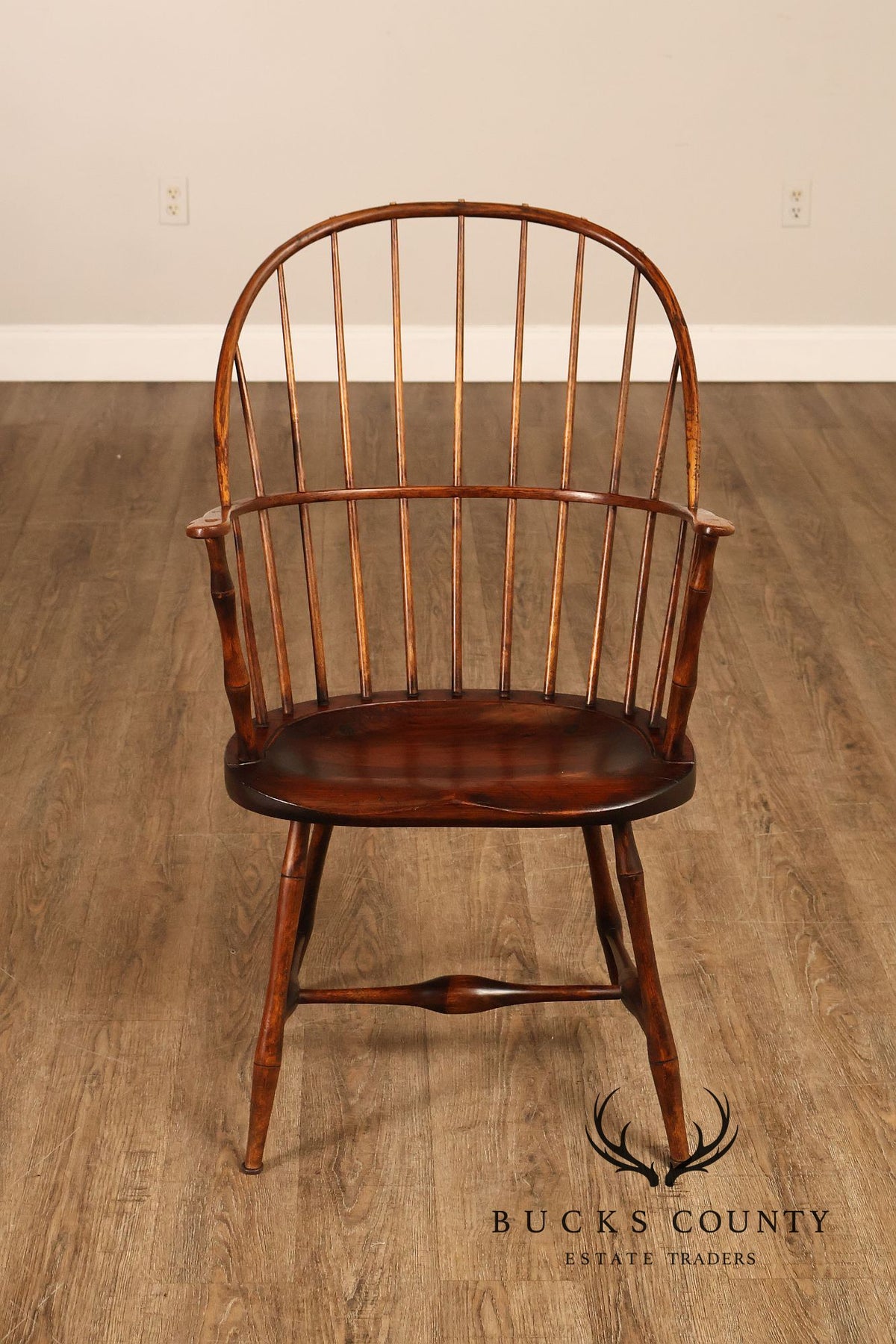 L.E. Partridge Pair of Windsor Armchairs