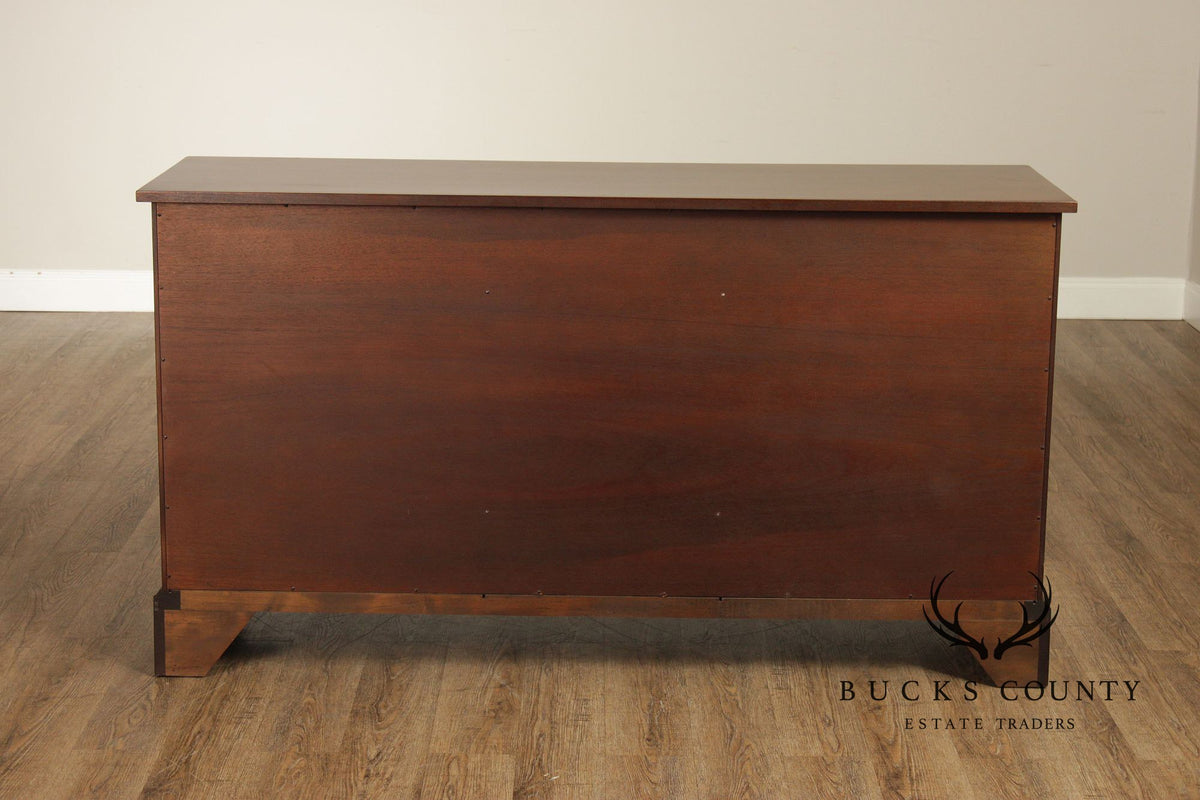 Kittinger Williamsburg Adaptation Mahogany Buffet Cabinet