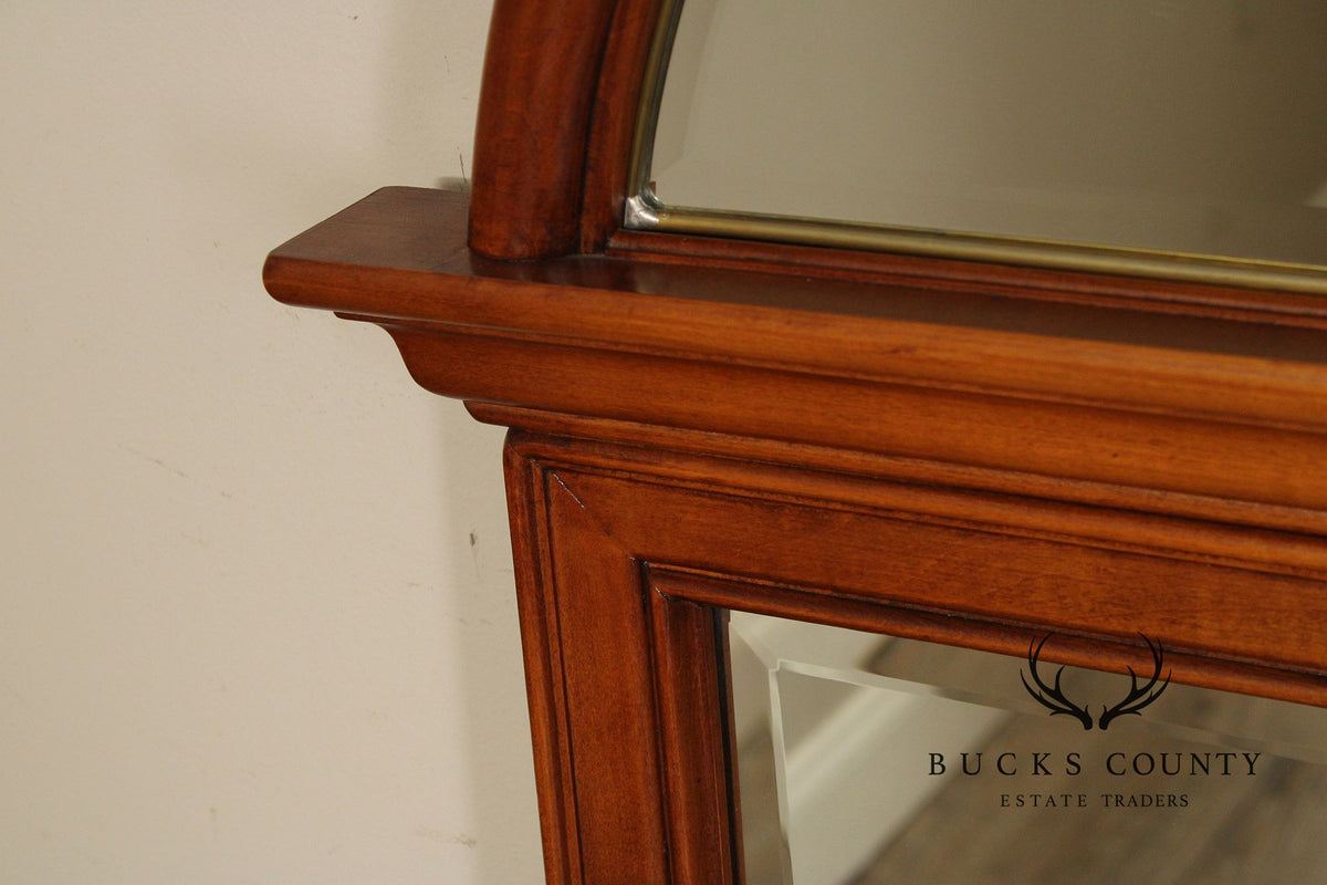 Lexington Traditional Cherry Frame Wall Mirror