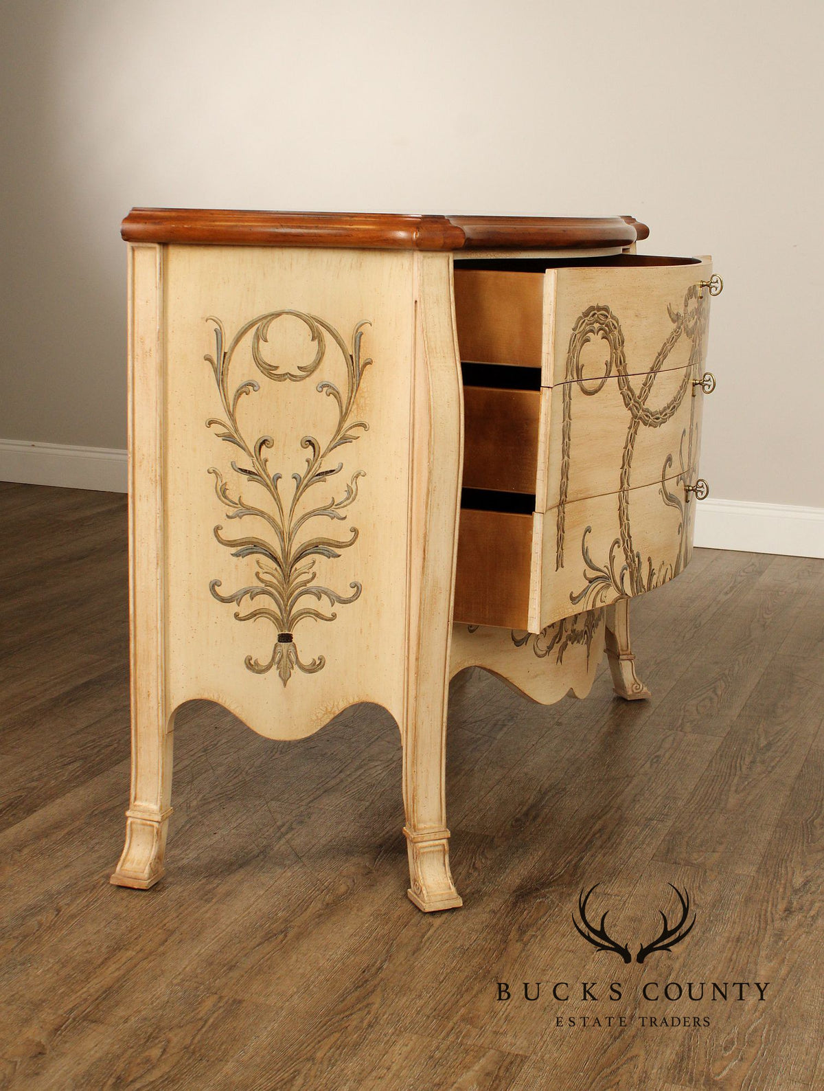 Ferguson Copeland 'Isabella' Paint Decorated Commode