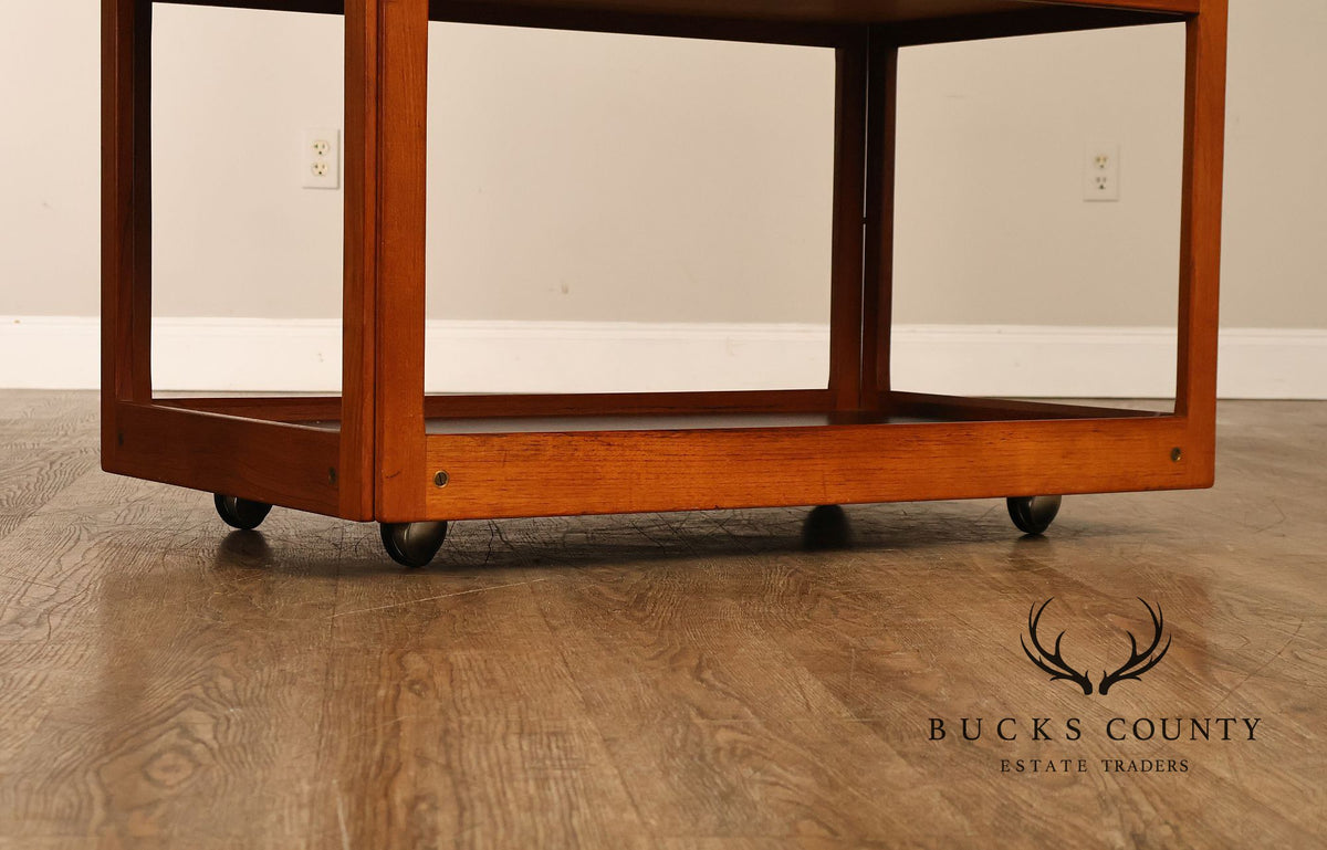 Silkeborg Danish Modern Teak Bar Cart