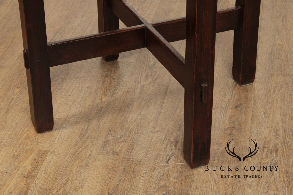 Stickley Brothers Antique Mission Oak Game Table