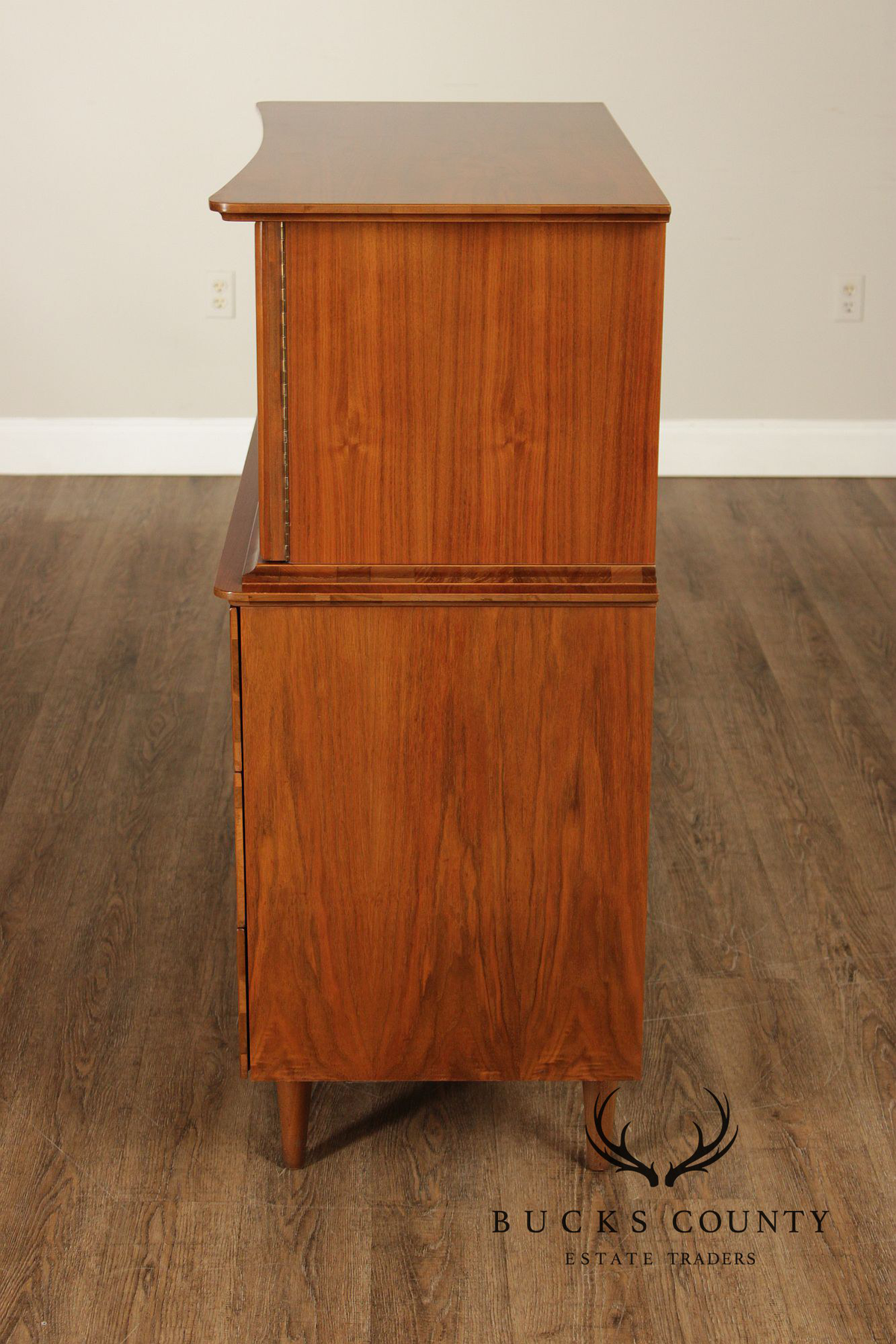Mid Century Modern Walnut Gentleman's Chest