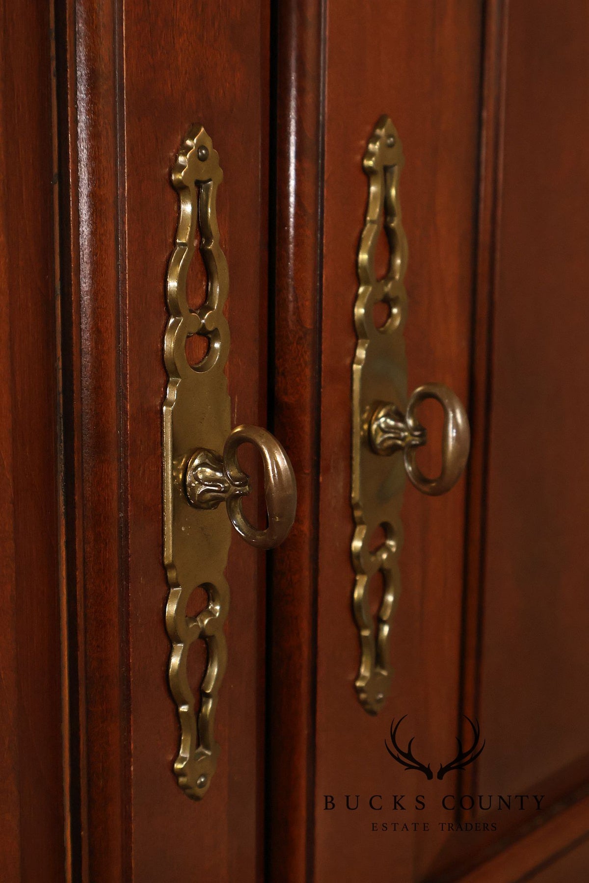 Pennsylvania House Chippendale Style Cherry Armoire