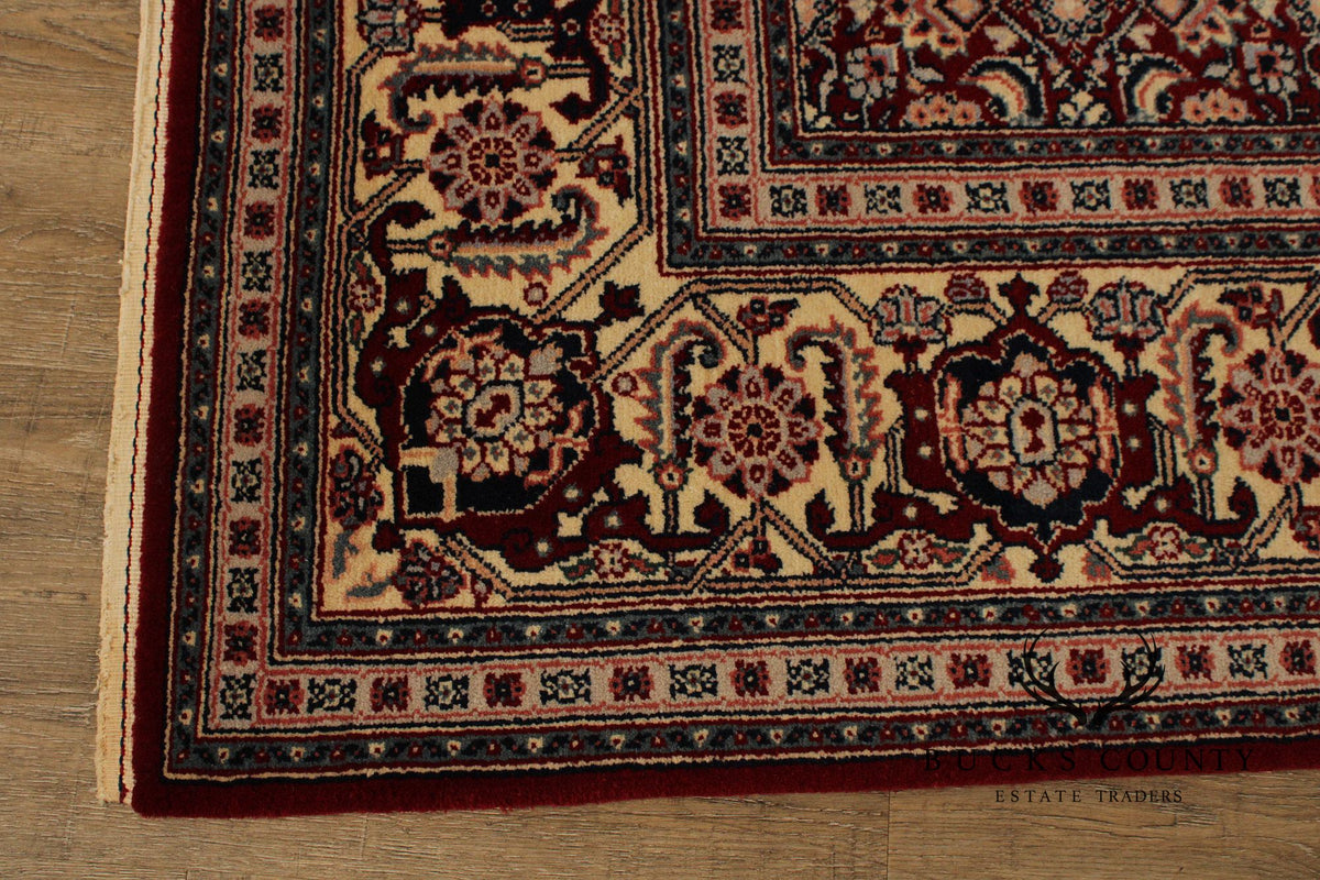 Romanian Bucharest Hand-Knotted Area Rug – 11'11" x 9'0"