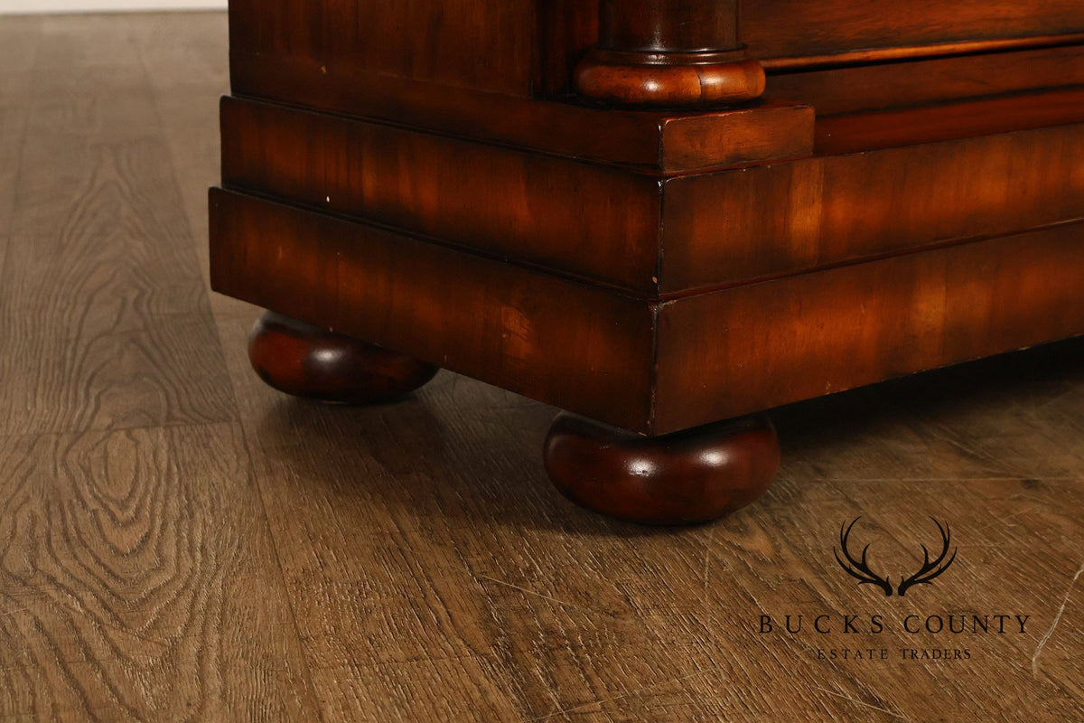 John-Richard Regency Style Leather Top Server Cabinet