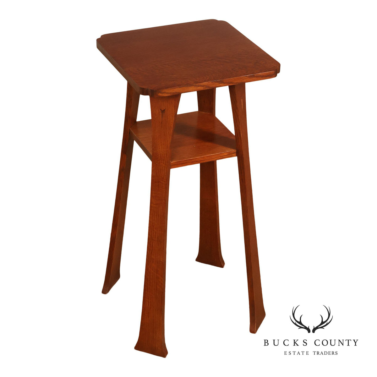 Stickley Mission Collection Tom Jones Oak Drink Stand
