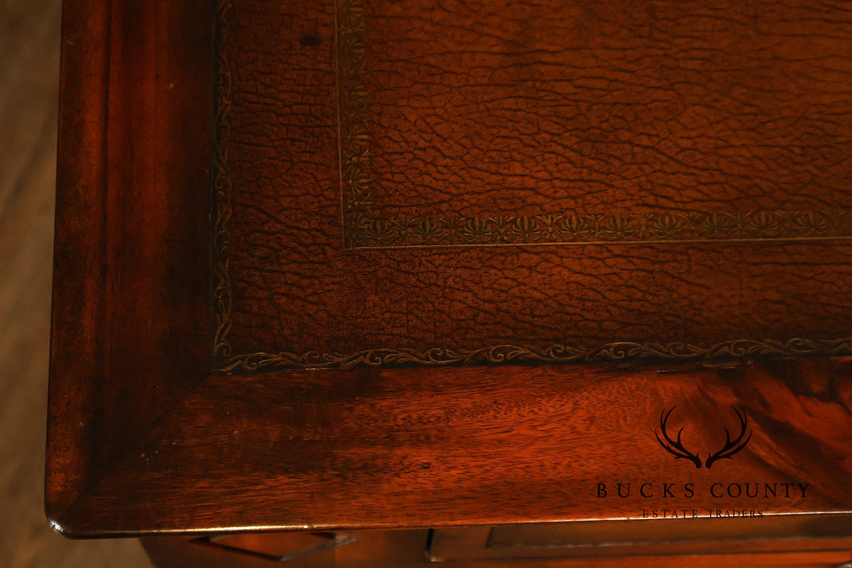 John-Richard Regency Style Leather Top Server Cabinet