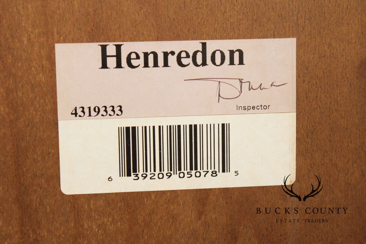 Henredon Monumental French Style Lighted Display Cabinet