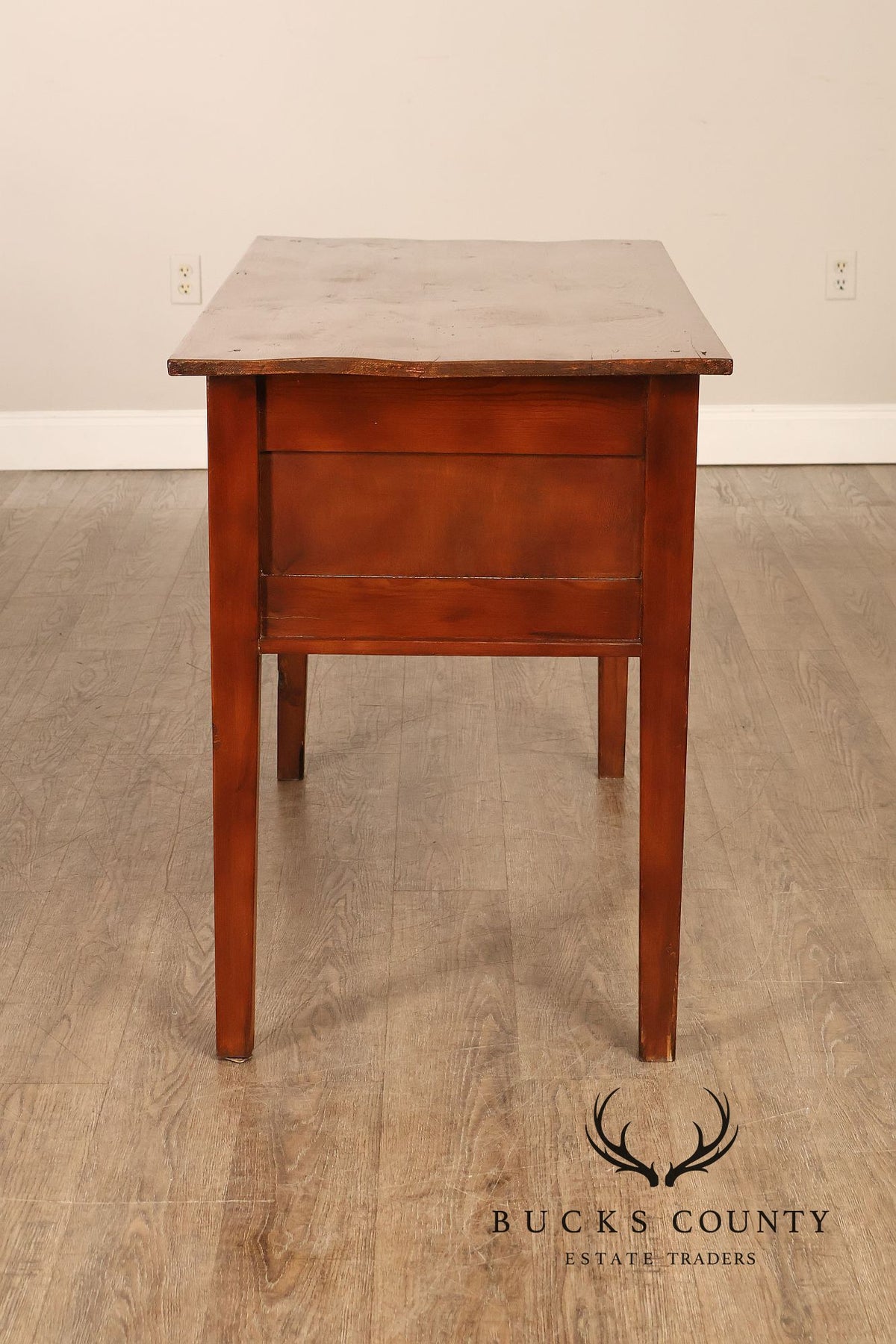 Antique American Bench Made Server Table