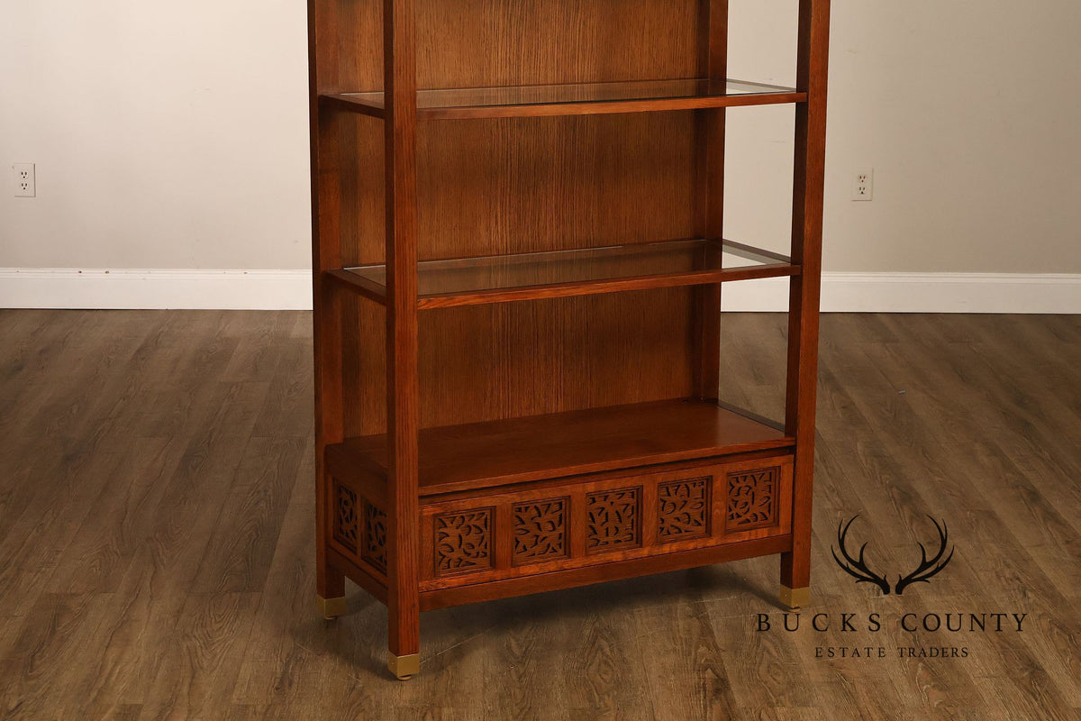Stickley Surrey Hills Pair of Oak Bookcases