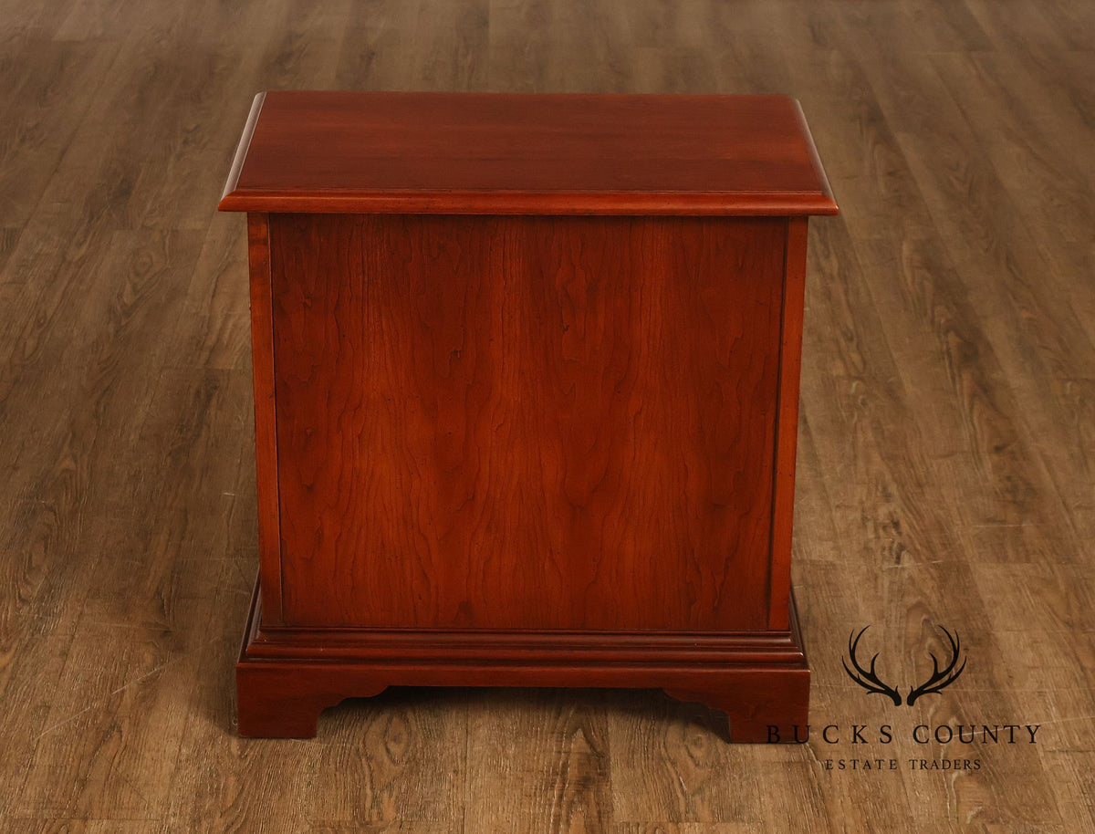 American Drew Traditional Cherry Four Drawer Bachelor's Chest