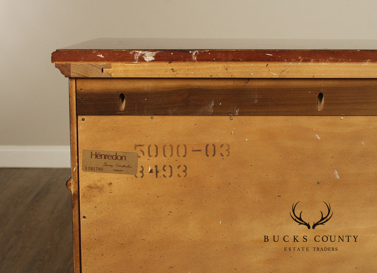 Henredon Chippendale Style Cherry Long Dresser