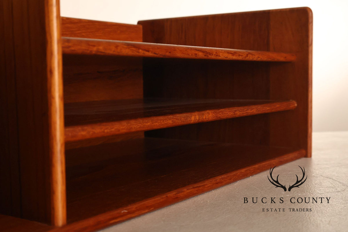 Nordisk Andels-Eksport Danish Modern Teak Desk Organizer