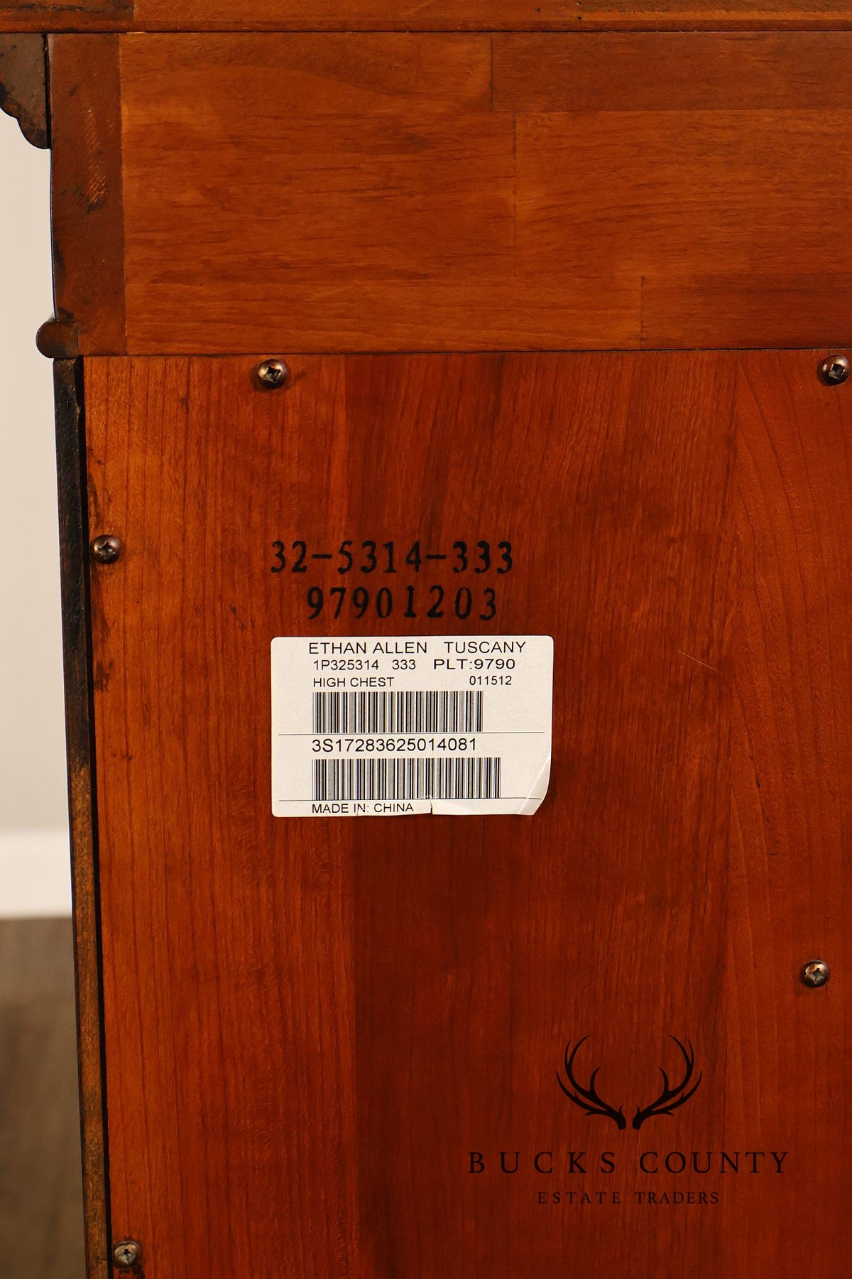 Ethan Allen 'Tuscany' Lingerie Chest