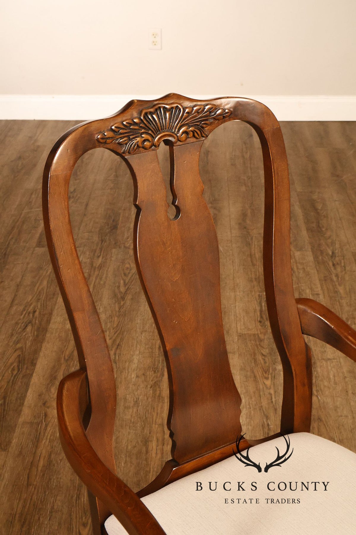 Vintage Pennsylvania House Villas Collection Set Of 8 Queen Anne Dining Chairs