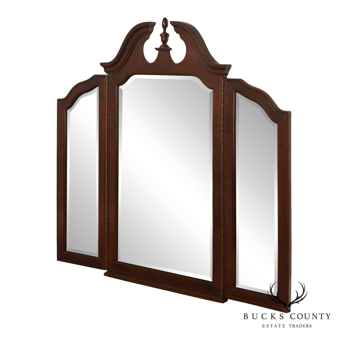 Thomasville 'Collectors Cherry' Tri-Fold Dresser Mirror