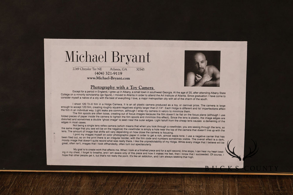 Michael Bryant Pair of Framed Photographs, 'Palm Study'