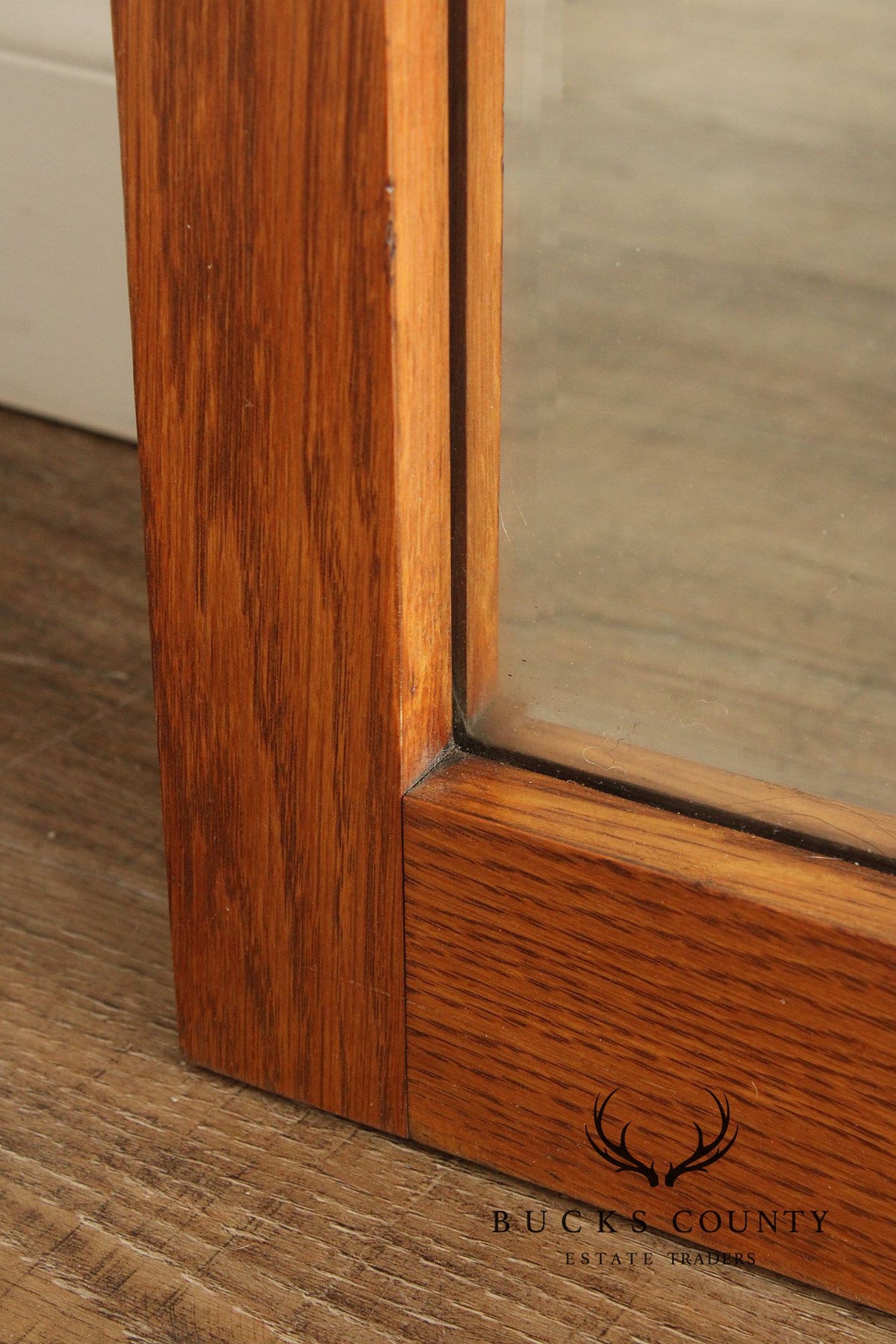 Lane Brutalist Oak Wall Mirror