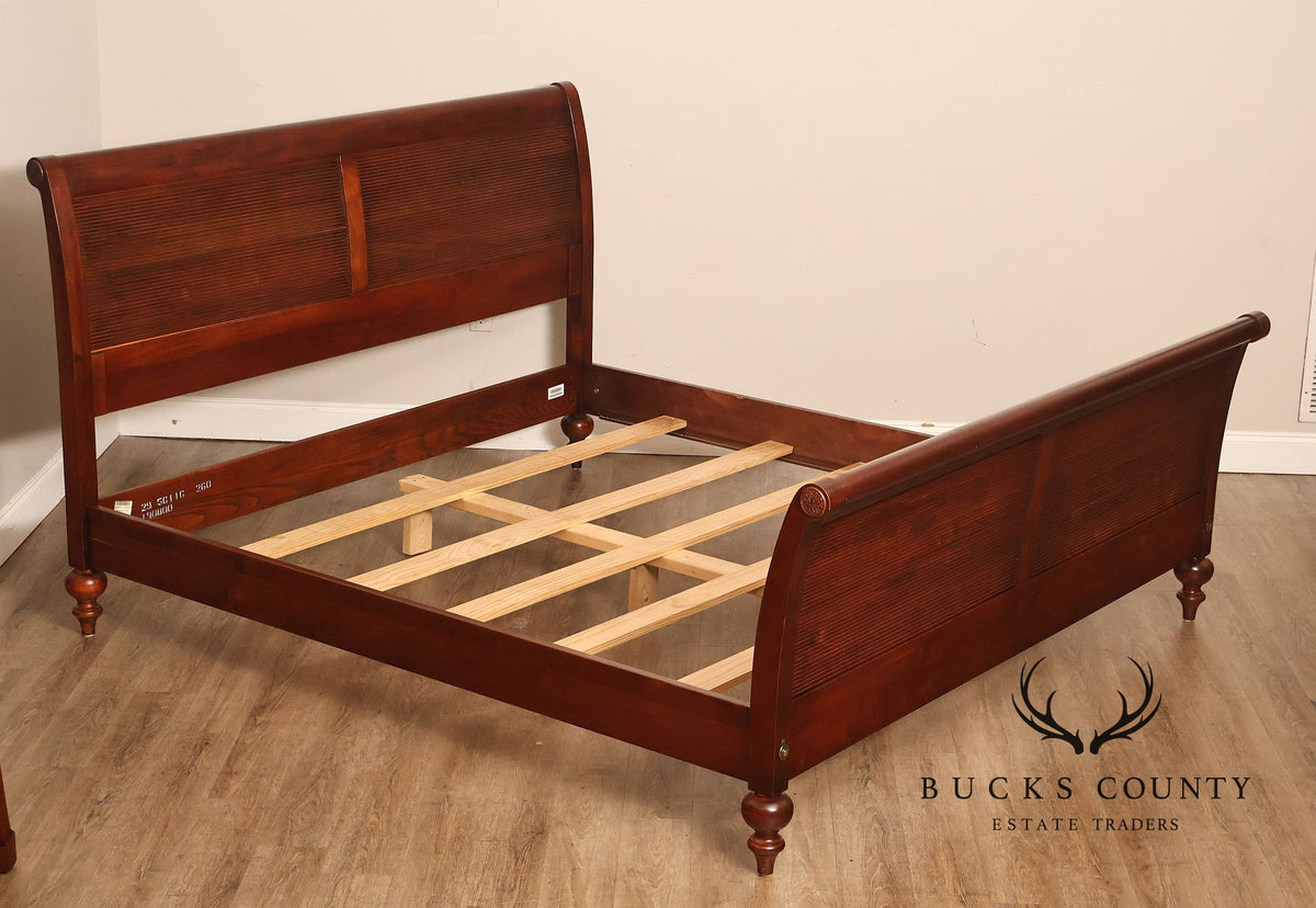 Ethan Allen 'British Classics' King Sleigh bed
