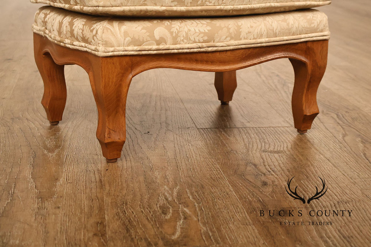 Ethan Allen French Country Style Small Foot Stool
