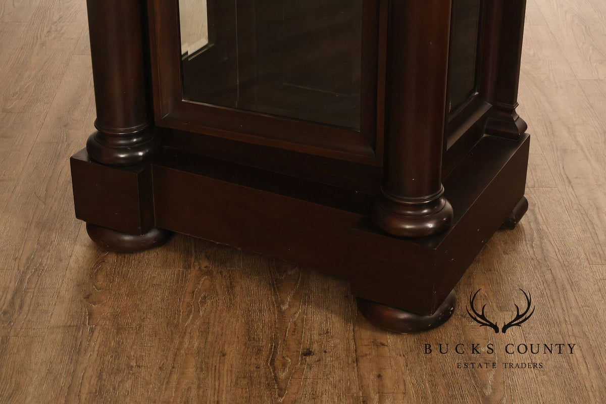 Herschede 1925 “Swan” Nine-Tube Mahogany Hall Clock