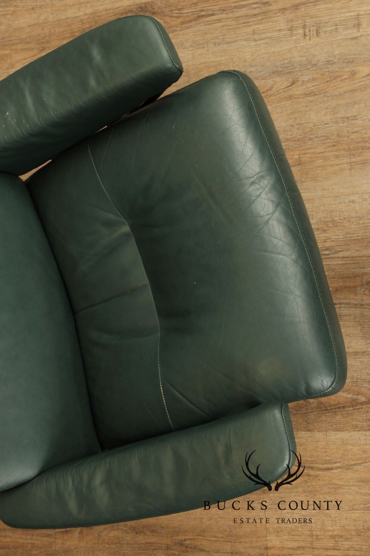 Ekornes Stressless Leather Recliner With Ottoman