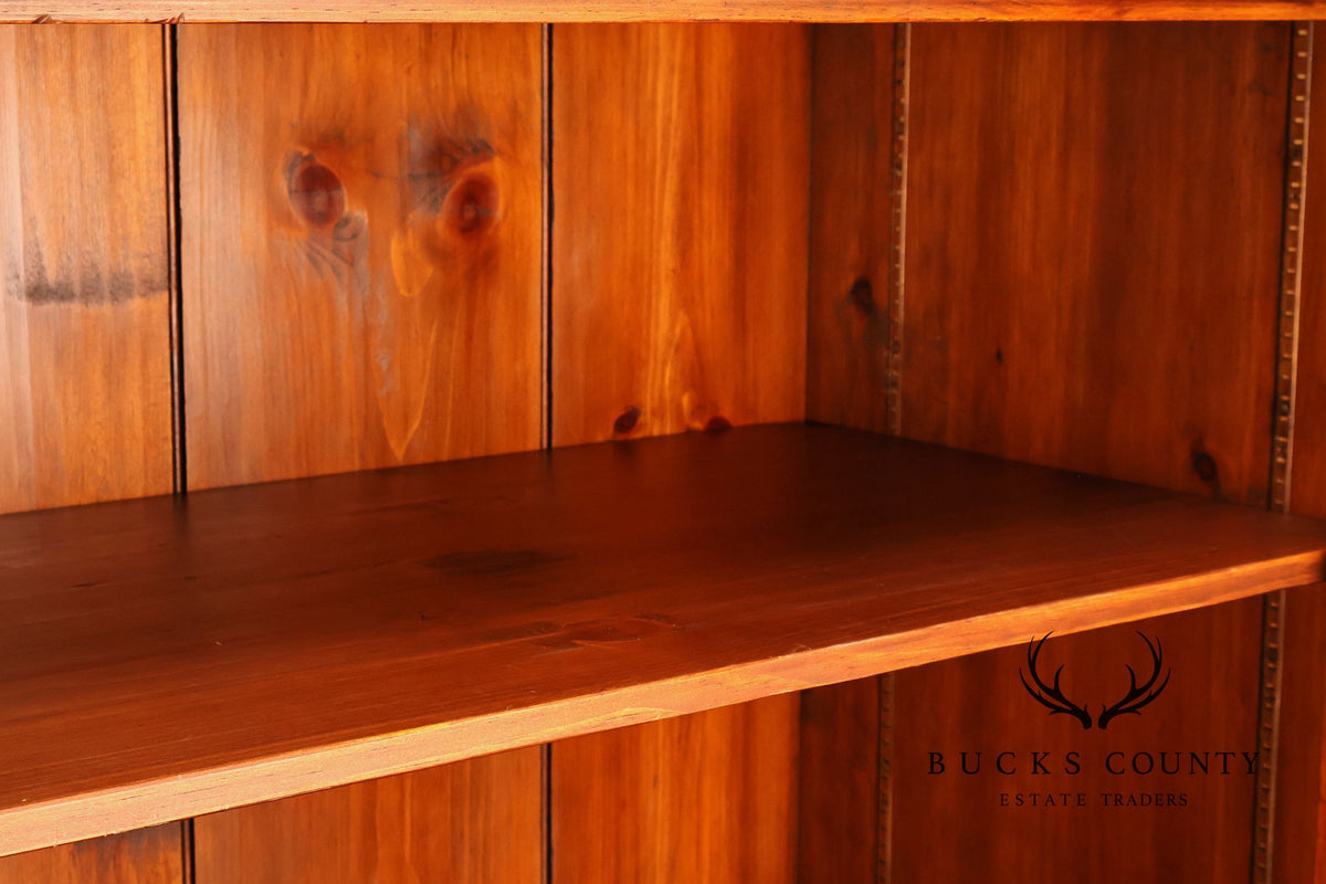 William Draper Cabinetmaker Rustic Pine Armoire