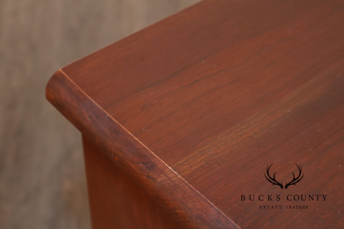 Hitchcock Colonial Style Cherry Three-Drawer Server