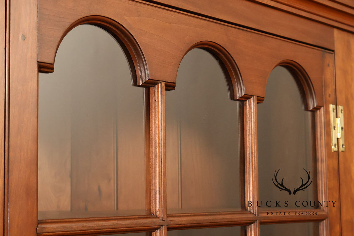 Federal Style Cherry Custom Quality Corner Cabinet